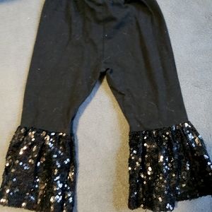 3 month sparkly bell bottoms
